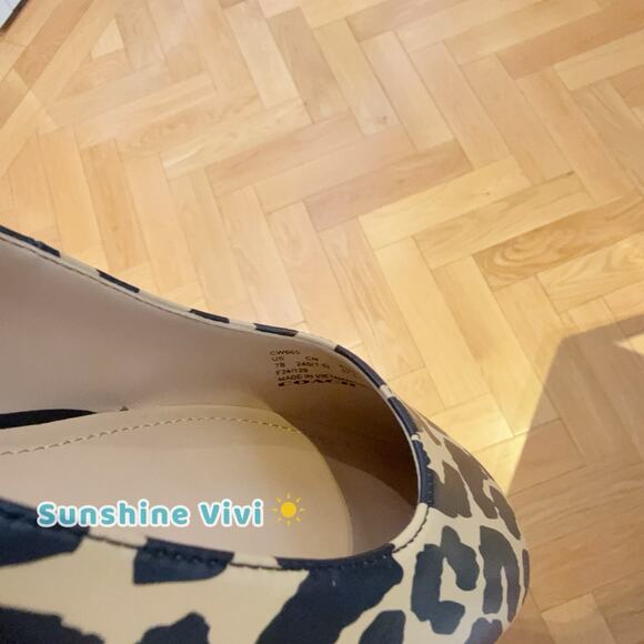 NEW COACH Women's Wendie Ballet Leopard CW665 size 7 - Picture 4 of 10